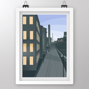 Halifax, Ruggedly Sophisticated - Art Print by Tiv