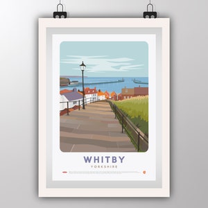 Whitby, Yorkshire - Impressão artística de Tiv