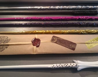Wizards Wand with free spells list and wand guide.