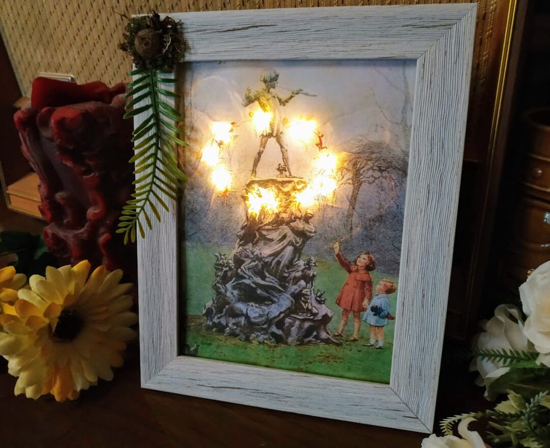Enchanted Fairy Lights Frame Whimsical Illuminating Light up Etsy