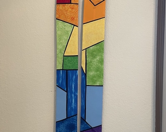 Modern Rainbow Stain Glass