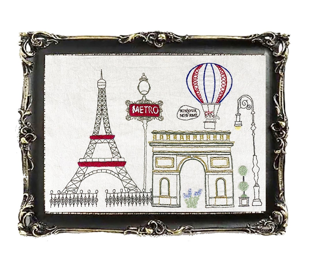 Beginner Hand Embroidery Kit DIY Kit for Women DIY Embroidery Art Kit