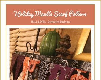 Holiday Mantle Scarf Downloadable Pattern