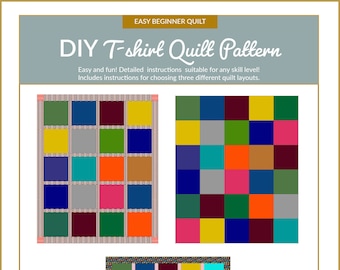 The DIY T-shirt Quilt Pattern