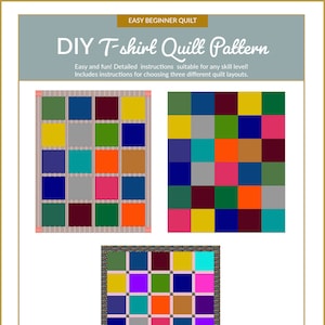 The DIY T-shirt Quilt Pattern