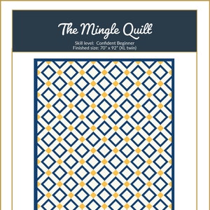 The Mingle Quilt Pattern image 1