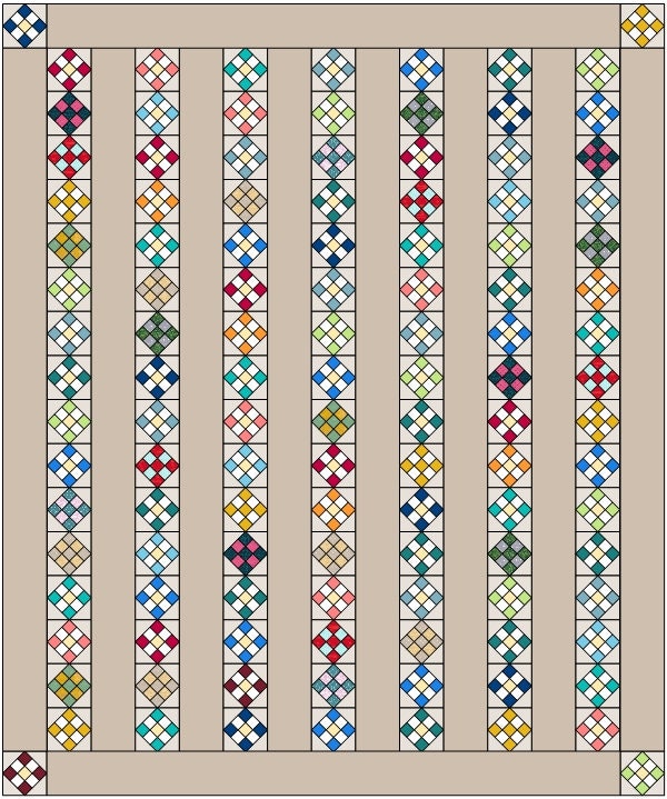 Pattern Croosroad Crossroads Quilt Pattern - Etsy