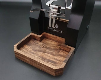 Eureka Mignon Holzschale mit Holzaufsatz - Eureka Grinder - Specialita / Perfetto und andere - Elegante Holzaufbewahrung - Lebensmittelecht-EXPRESS VERSAND !