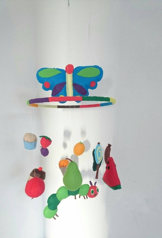 The very hungry caterpillar baby mobile 