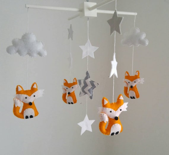 baby mobile fox