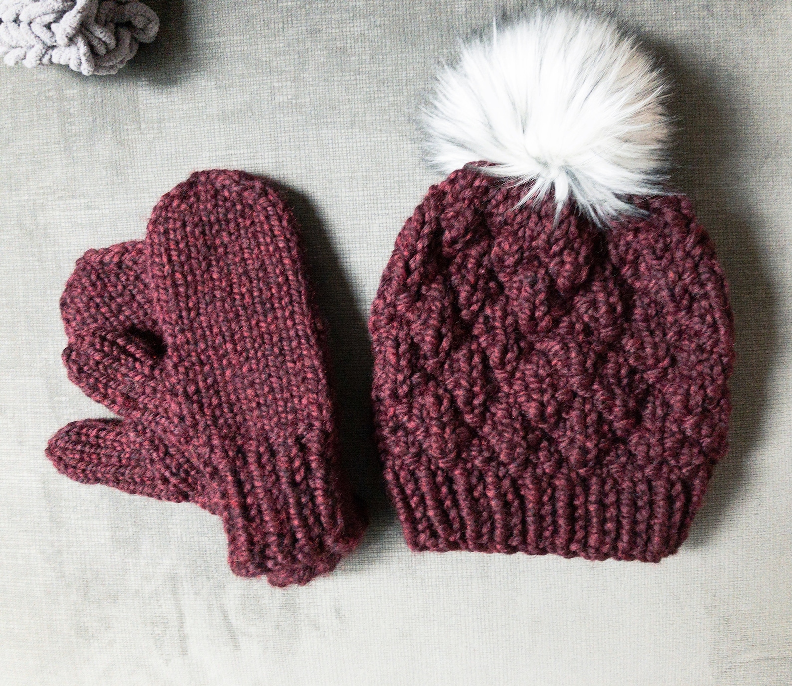 Knitting Pattern // Chunky Knit Beanie Pattern // Knitted Hat Pattern ...