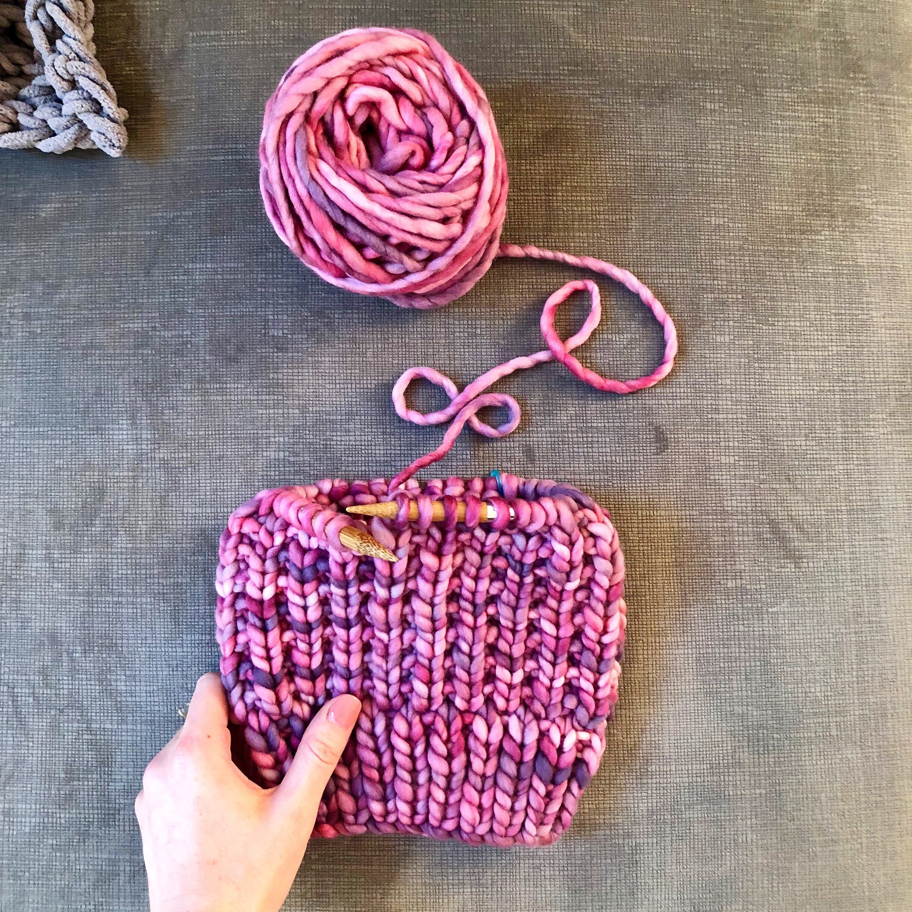 Knitting Pattern // Chunky Knit Beanie Pattern // Knitted Hat Pattern ...