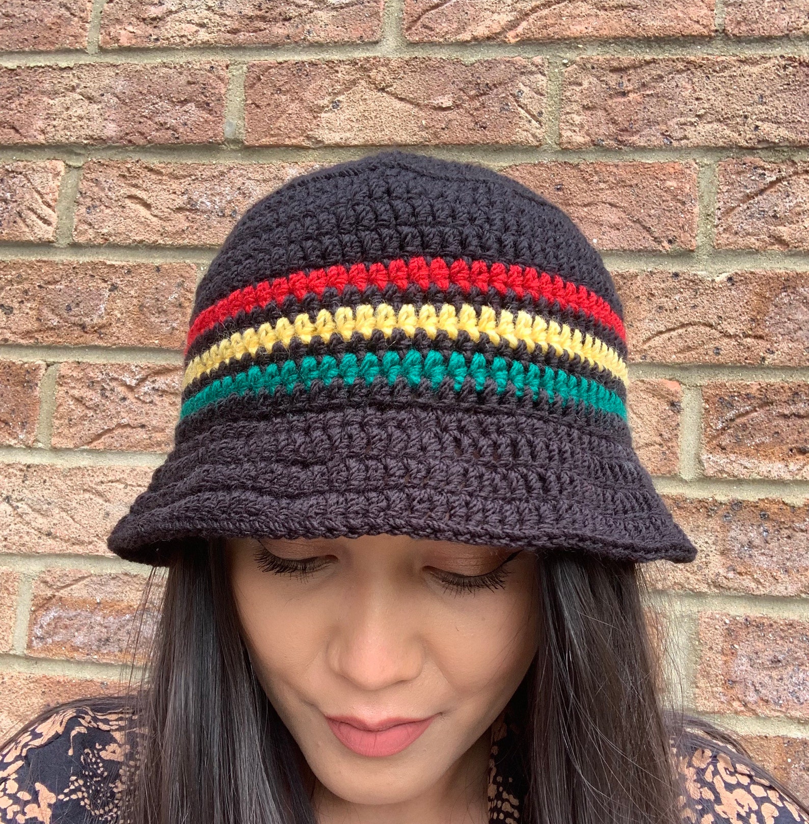 Black Bucket Hat Mens Bucket Hat Womens Bucket Hat Etsy