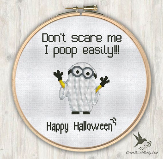 Minion Cross Stitch Charts