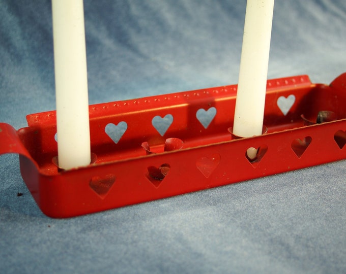 Old Swedish Vintage Copper Candle Holder Advents Candle Holder Etsy