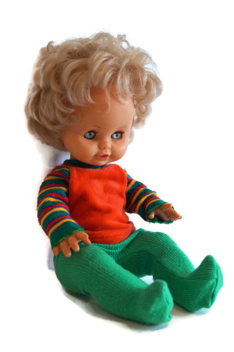 Vintage Doll. Doll From 70 S. Children's Room Decor Toys. Etsy