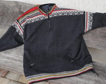 Vintage Nordic Wool Sweater: Made in Sweden, Size XL