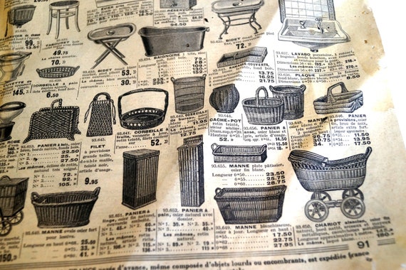 Antique French Catalog 