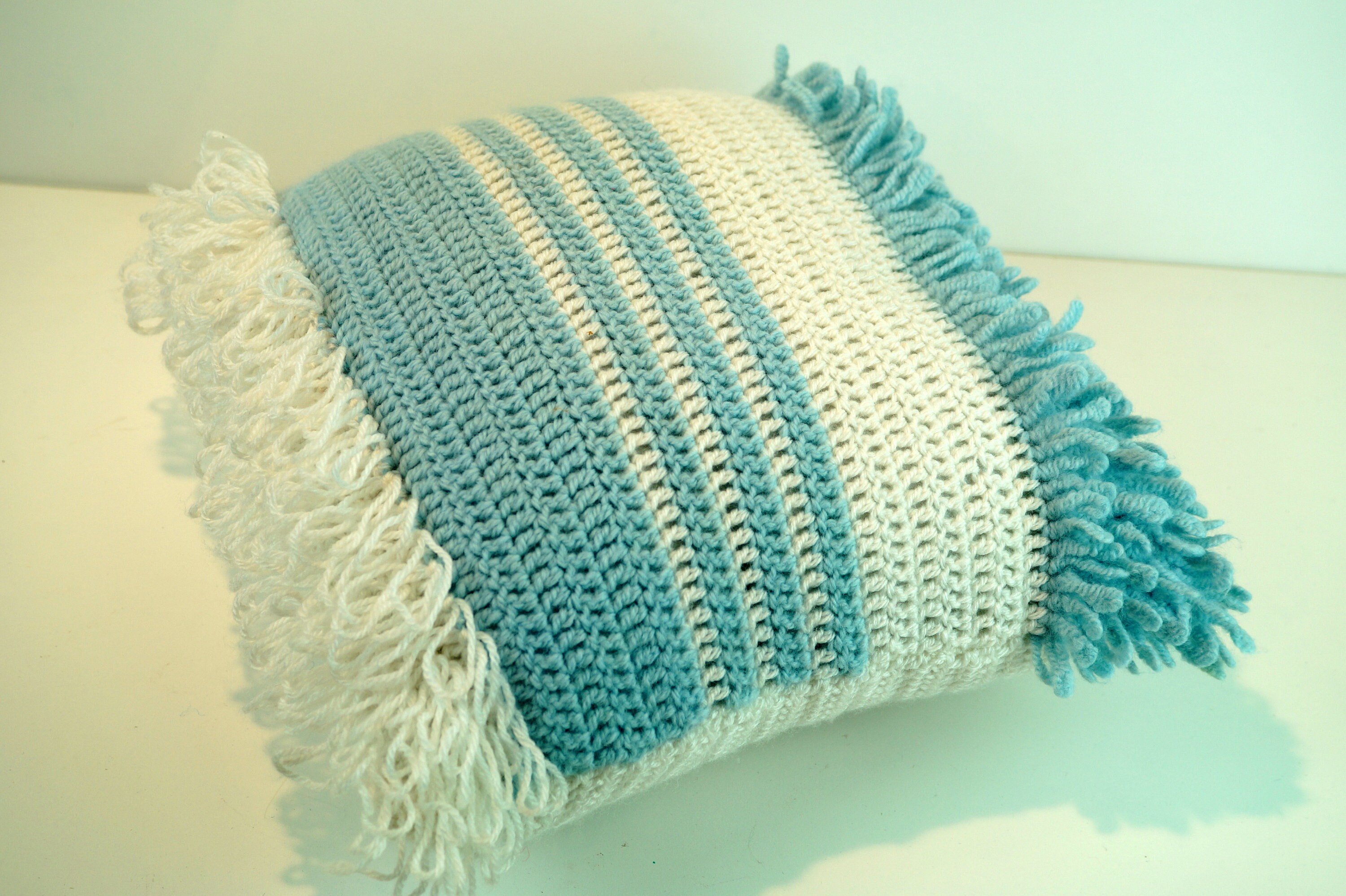 Throw pillow Newborn gift Nursery decor Baby pillow Light Blue Etsy