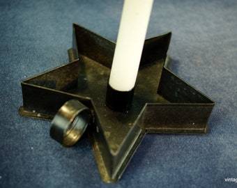 Sun Candle Holder Iron Swedish Vintage - Etsy