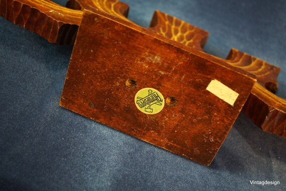 スウェーデン製　ヴィンテージ木製キャンドルホルダー キャンドルホルダー・4本用 / 木製・スウェーデン | florantik