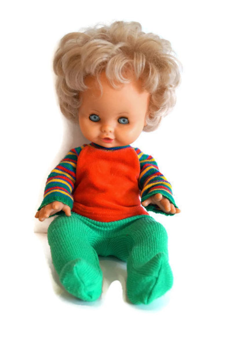 Vintage Doll. Doll From 70 S. Children's Room Decor Toys. Etsy