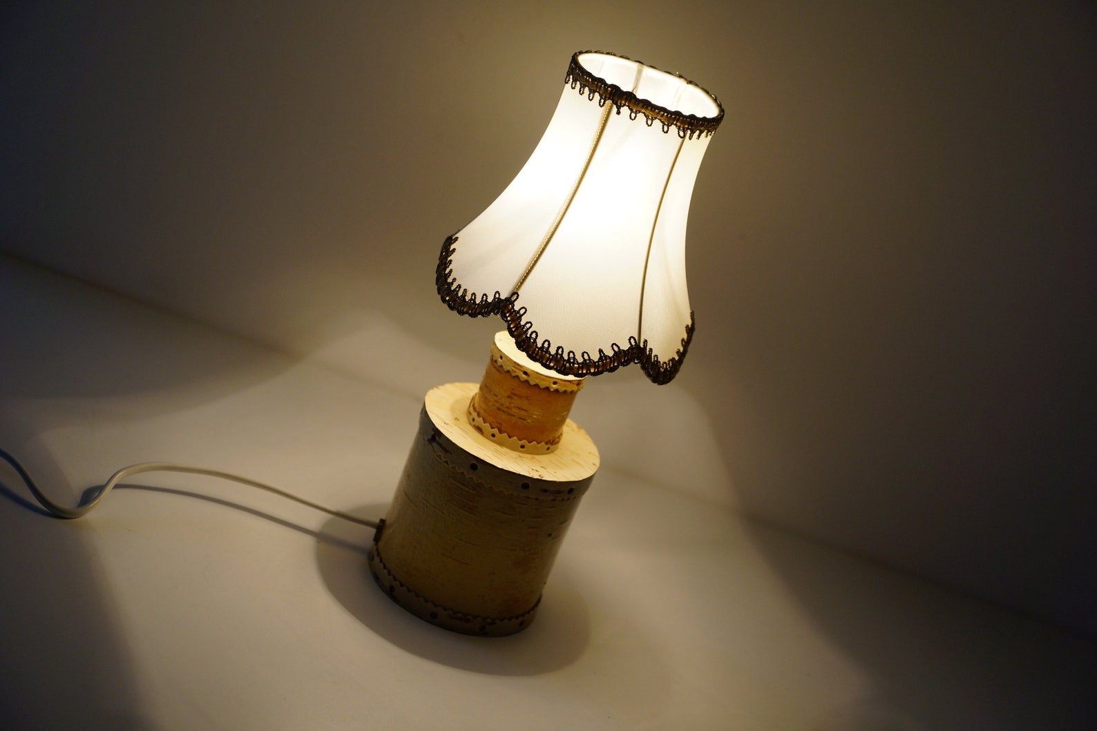 Vintage Table Lamp Antique Wooden Lamp Desk Lamp wood lamp Etsy