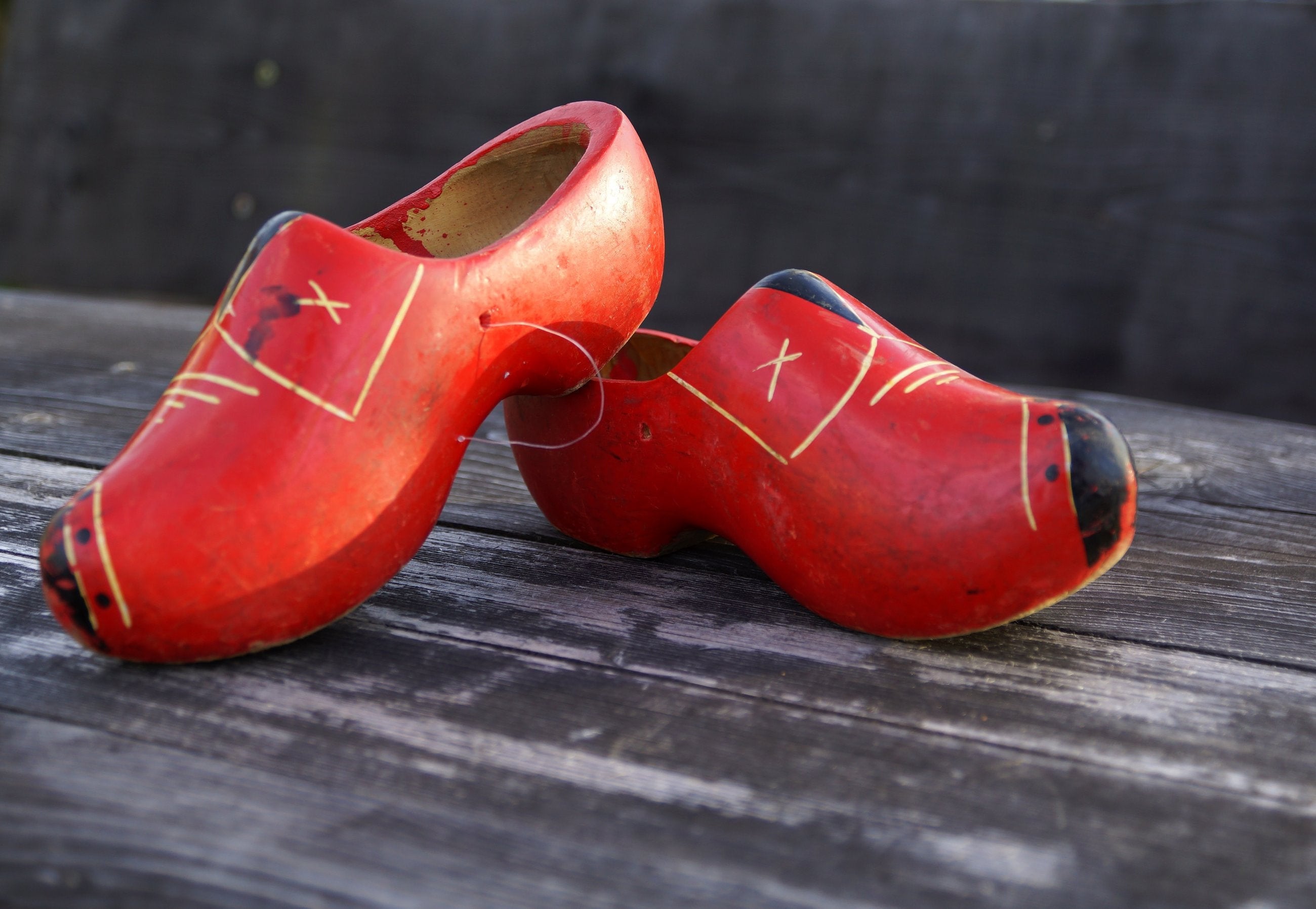 Vintage Scandinavian Wooden Clogs Dutch Wooden Shoes Hand - Etsy Australia