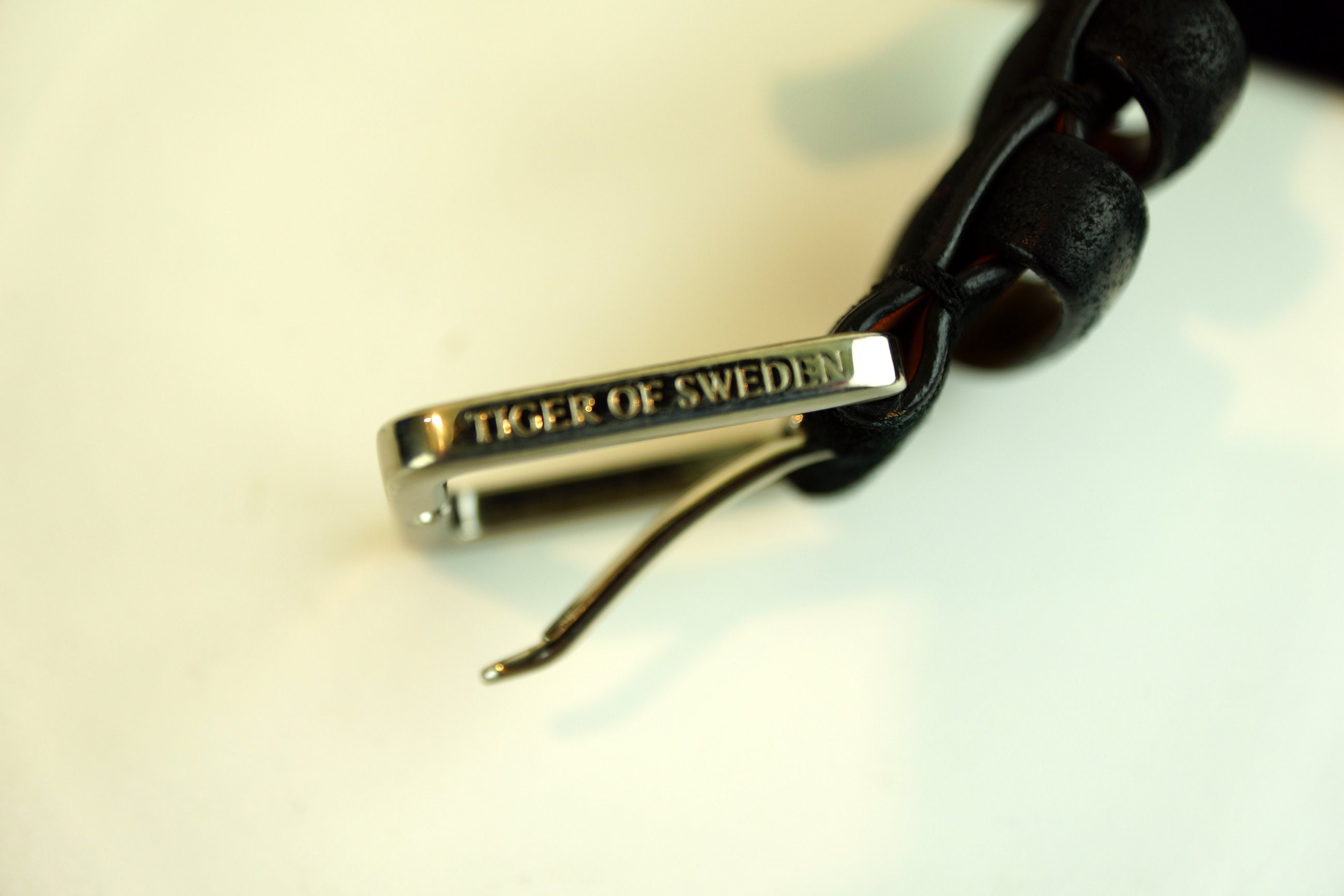 Vintage Black Suede Belt Brass Hardware Genuine Leather Made in USA Classic Suede Belt in Black – Rubato main image 4