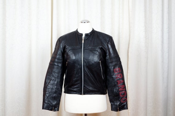 Thick leather motorcycle hot sale jacket