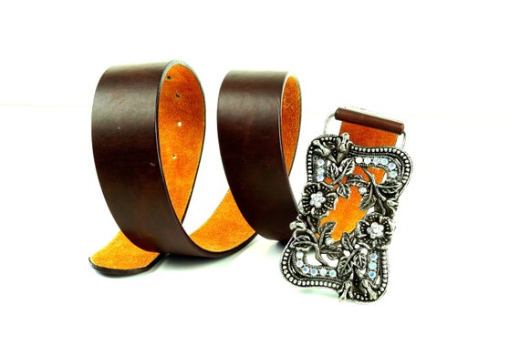 Leather Belt - Thick Leather Belt