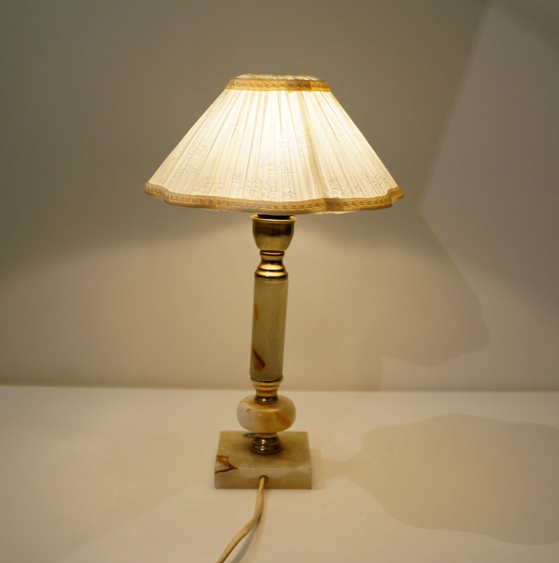 antique reading lamp