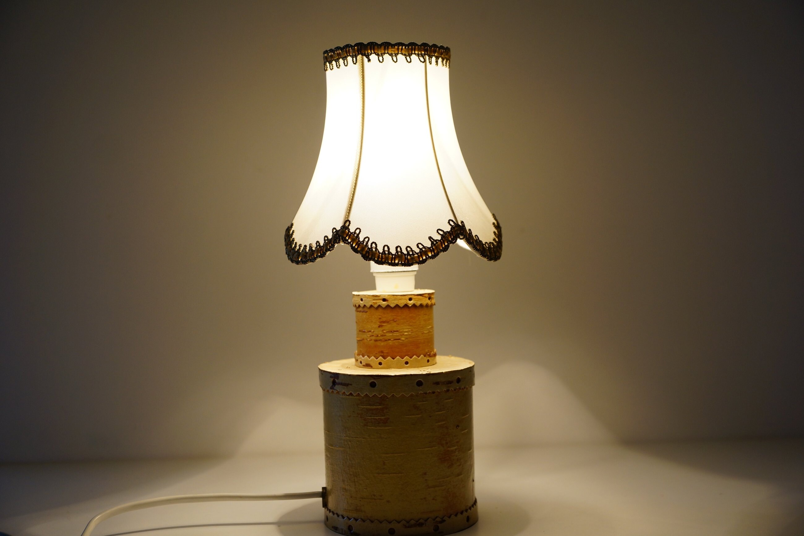 Vintage Table Lamp Antique Wooden Lamp Desk Lamp wood lamp Etsy