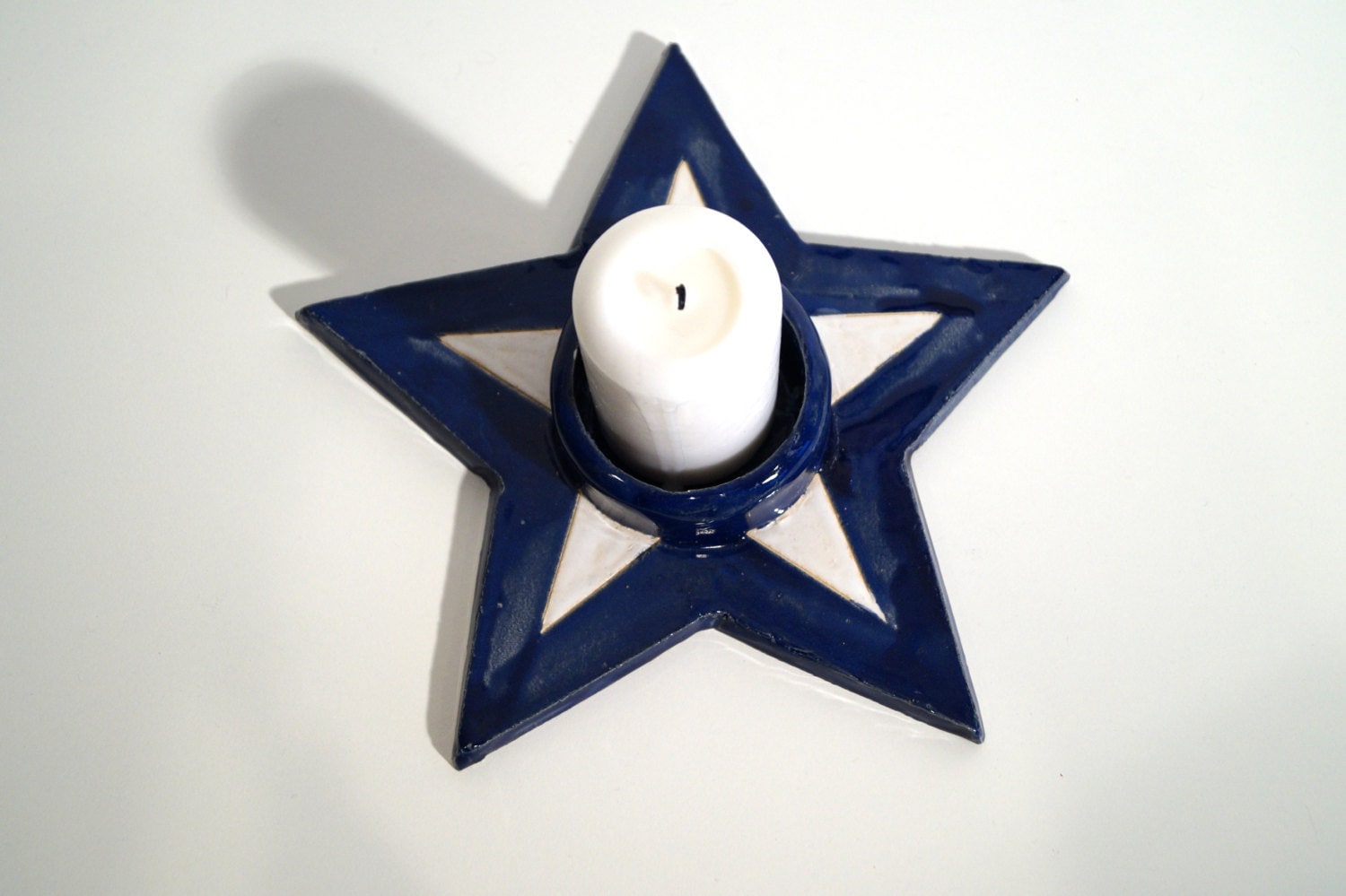 Vintage Star tea light candle holder. Vintage Home Decor Etsy