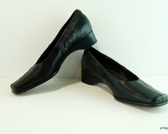 Vintage HOGL Wildleder Heels - Made in Italien, Größe 37.5