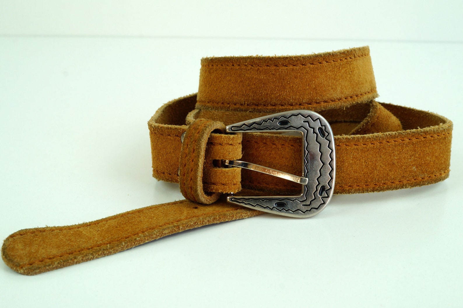 Leather belt. Cognac color real leather belt. Hip or waist | Etsy
