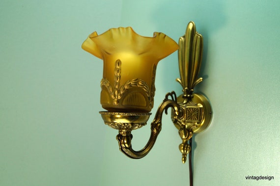 Vintage wall cheap sconces electric