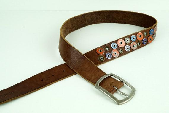 designer studded belt