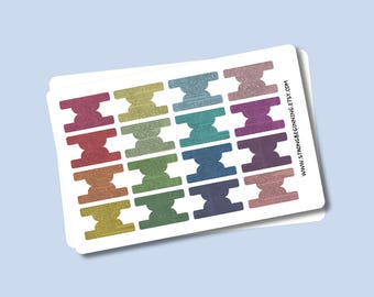 Dictionary Paper Planner Tab Stickers, Bullet Journal Dividers