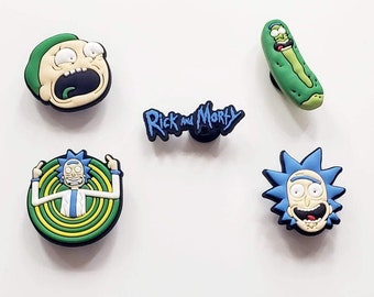 rick and morty jibbitz