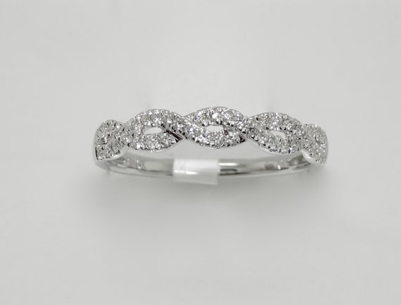diamond infinity band