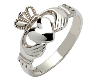 Claddagh Gents Silver Ring