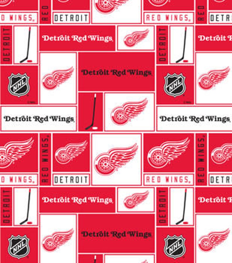 Nhl Detroit Red Wings Custom Made Or In Pink Nursery Nhl Detroit Red Wings Custom Made Or