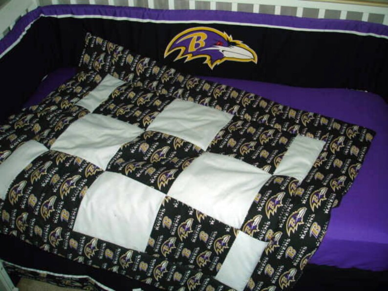 raiders crib bedding set