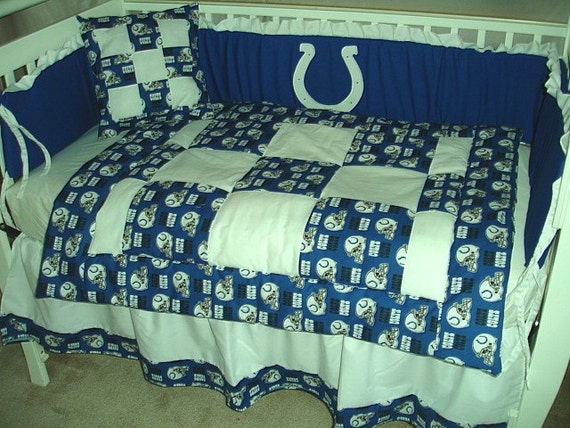 Indianapolis Colts Custom Made Or Made Bumperless Or In Pink Etsy