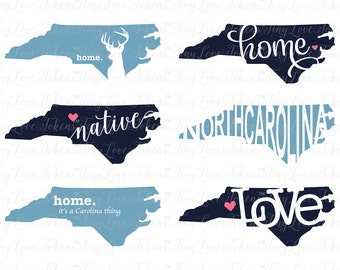 Download Nc Home Svg Etsy