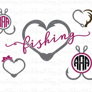 Fishing Life SVG Design for Silhouette and other craft cutters (.svg/.dxf/.eps/.pdf)