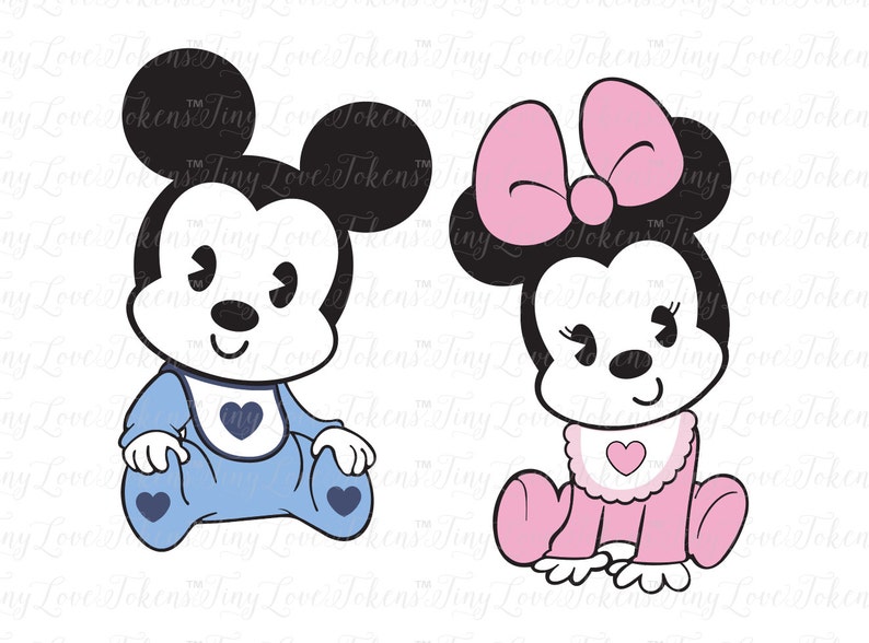 Download Disney Cutie Babies SVG Design for Silhouette and other craft | Etsy