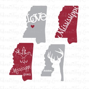Mississippi vie Design pour la Silhouette et autres couteaux de métier (.svg/.dxf/.eps/.pdf)