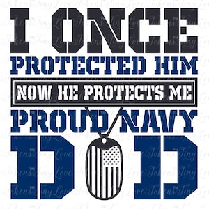 Proud Navy Dad Son Design (.svg/.dxf/.eps/.pdf/.jpg)